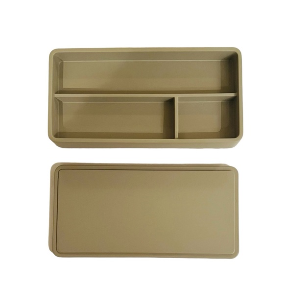 NEW Zone Denmark Desk Organizer in Concrete - Picture 2 of 7